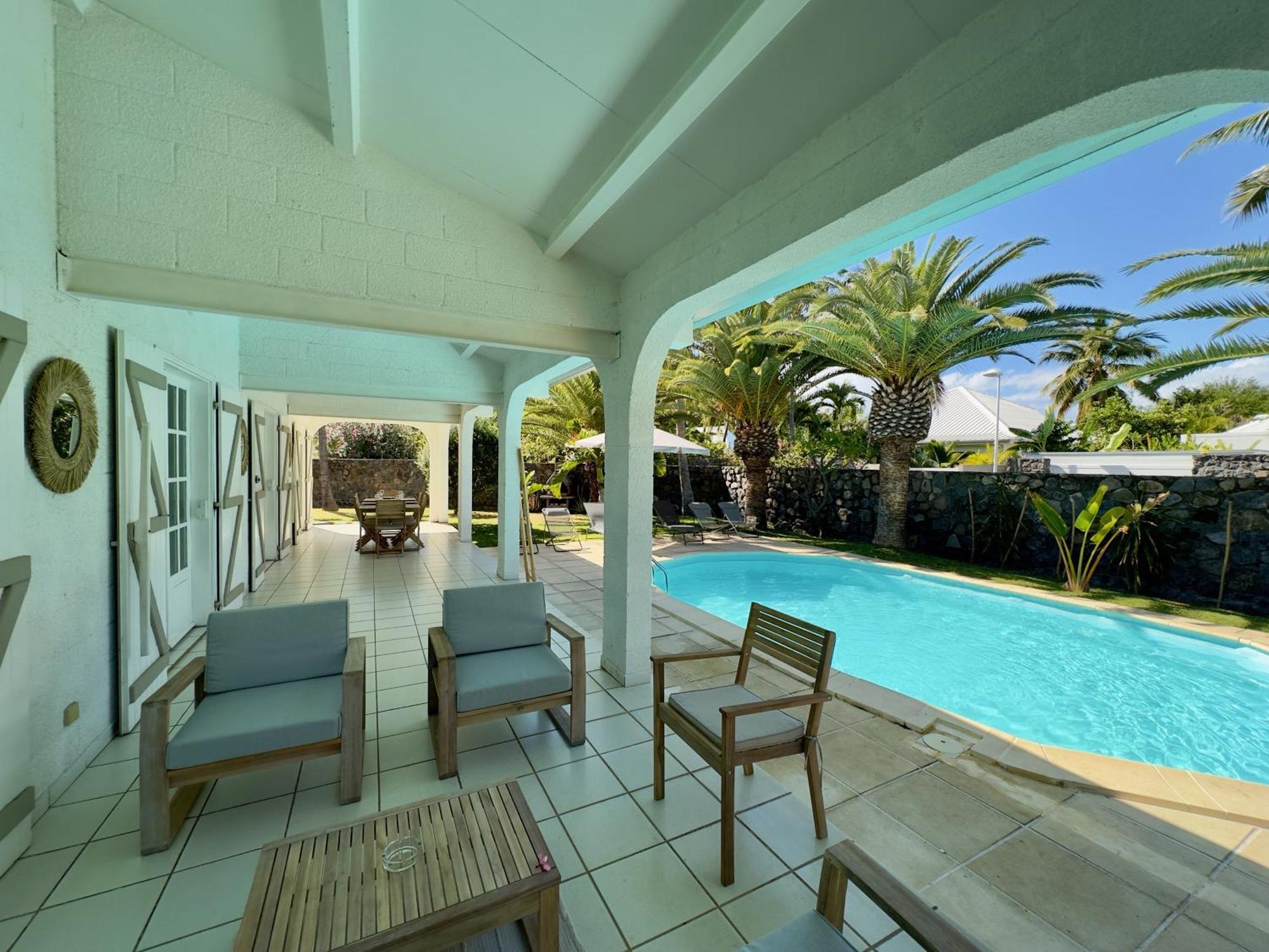 Maldives - Villa Avec Piscine En Plein Coeur De L Hermitage Saint-Gilles-les Bains Ngoại thất bức ảnh